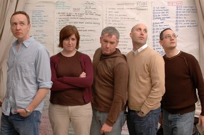 Sandy Marshall, Kate James, Adam Witt, Justin Kaufmann, Stephen Schmidt Photo
